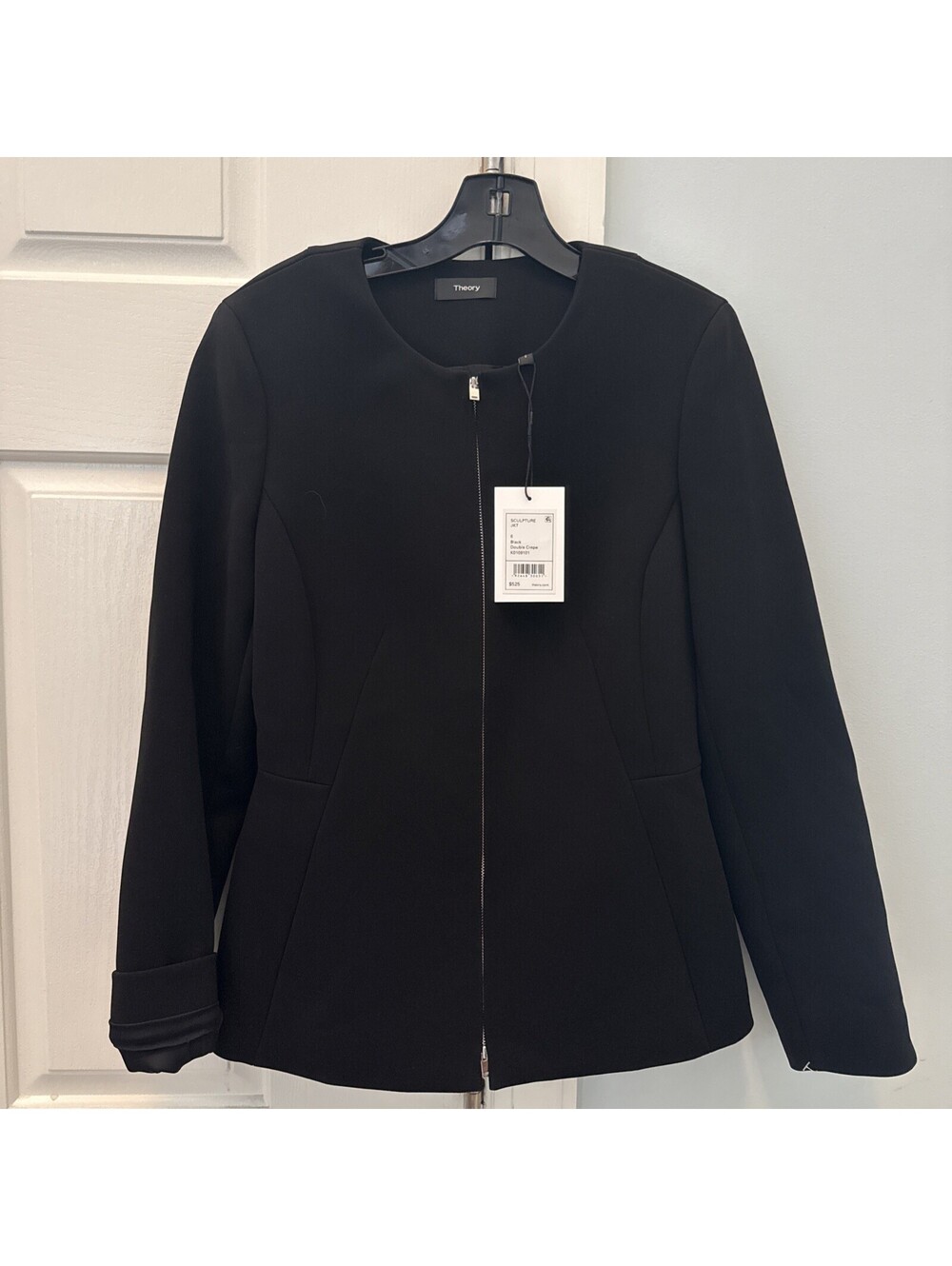 Theory Women's Black Jacket Size 6 NWT